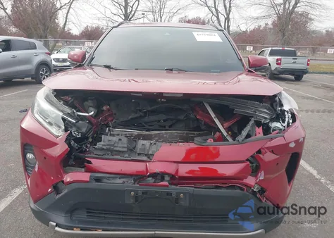 2019 Toyota Rav4 Hybrid Limited из США, поврежденный, VIN JTMDWRFV5KD504711